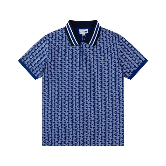 Lacoste Polo Shirt Geometric Print