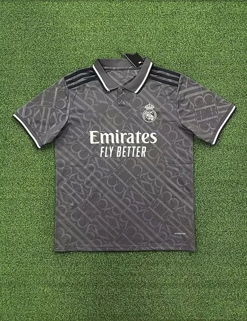 Adidas Real Madrid Home Jersey Monogram Print