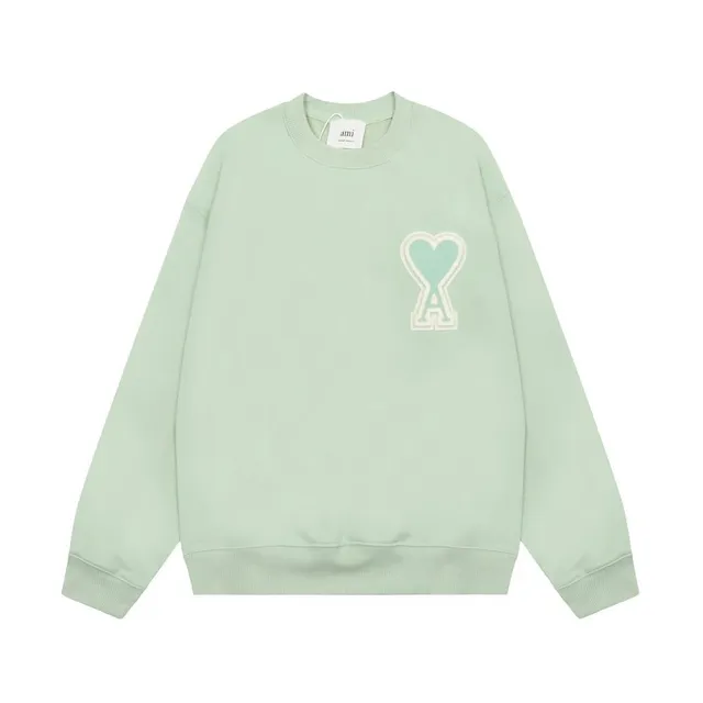 AMI Paris Crewneck Sweatshirt Heart Logo