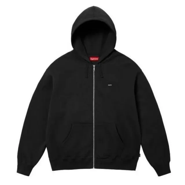 Supreme Zip-Up Hooded Sweatshirt Box Logo