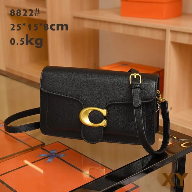 Coach Shoulder Bag Gold C-Clip