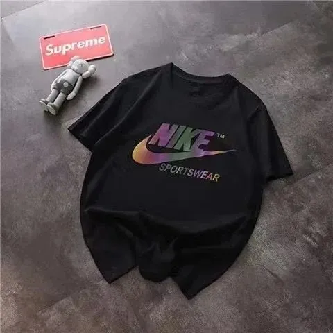 Nike × Supreme Sportswear Tee Iridescent Swoosh