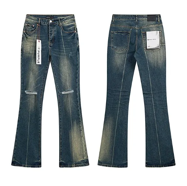 Levi's Flared Jeans Distressed Wash