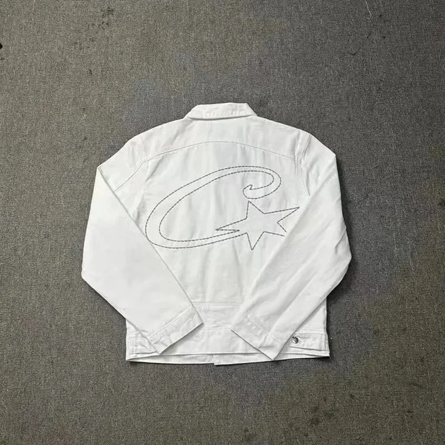 Corteiz Denim Jacket C Star Outline