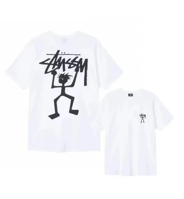 Stüssy T-Shirt Stick Figure Logo