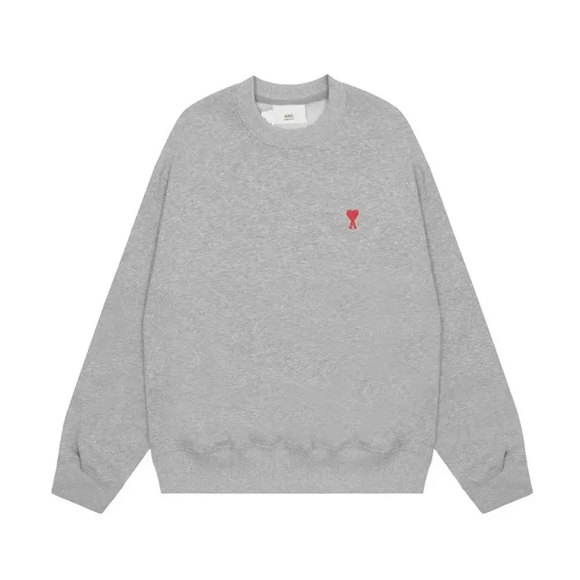 AMI Paris Crewneck Sweatshirt Heart Logo