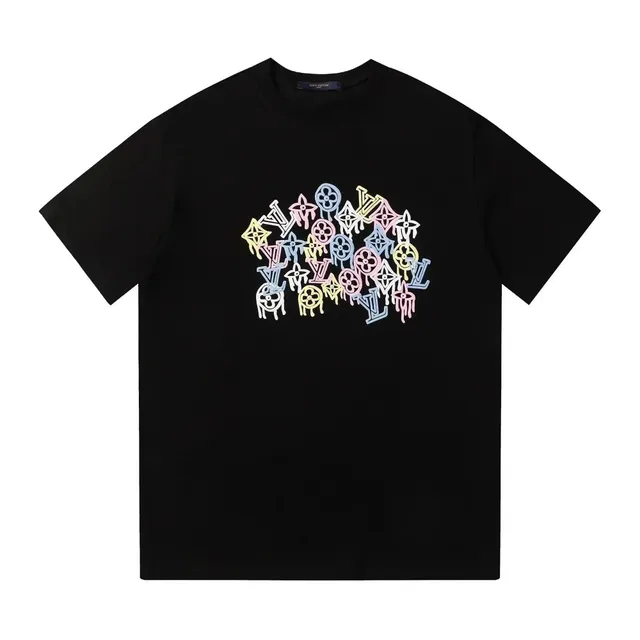 Louis Vuitton T-Shirt Multicolor LV Monogram Print