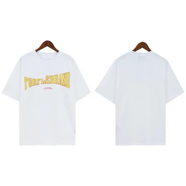 Graphic Tee Purple Brand Arch Logo