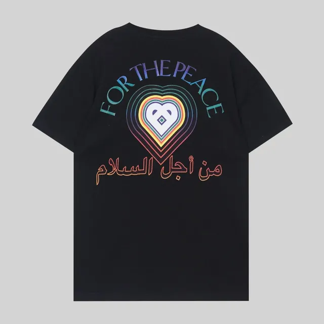Casablanca T-Shirt For The Peace Heart