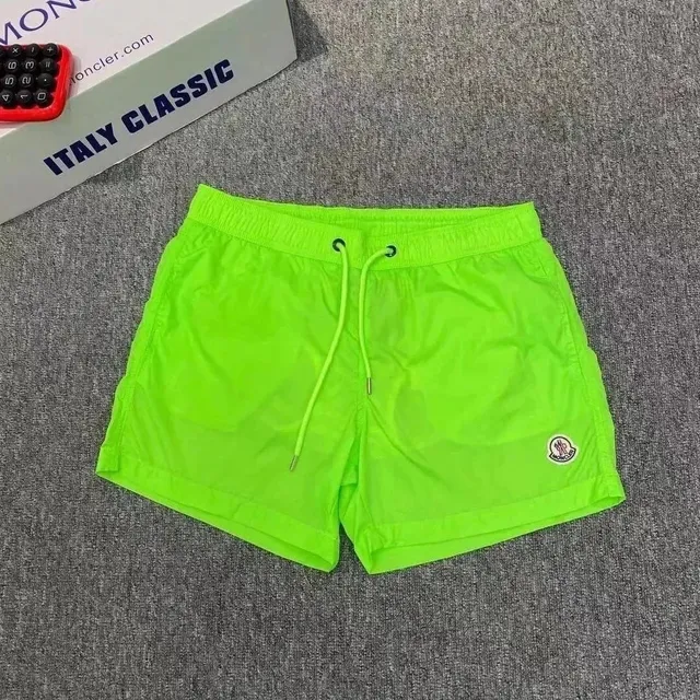 Moncler Swim Shorts Neon Green