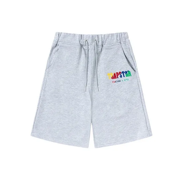 Trapstar Logo Shorts Rainbow Logo