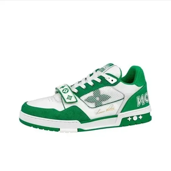 Louis Vuitton LV Trainer Monogram Green