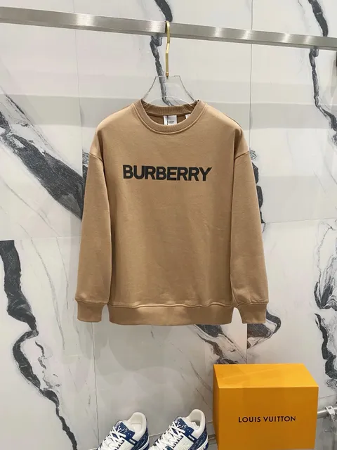 Burberry Crewneck Sweatshirt Logo Print