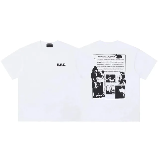 Enfants Riches Déprimés Graphic T-Shirt A Public Apology Print