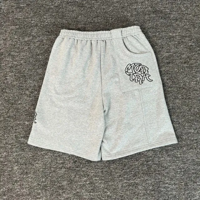 Mertra Logo Shorts Heather Grey