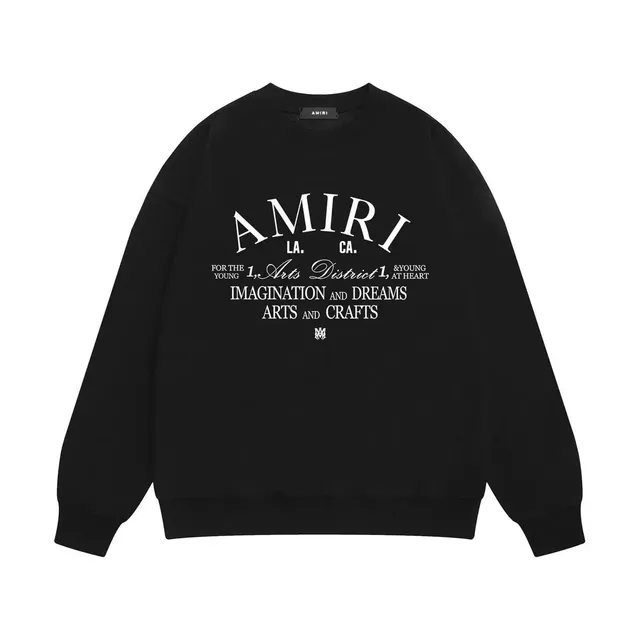 Amiri Crewneck Sweatshirt Arts District Print