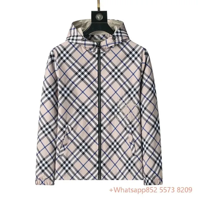 Burberry Check Hooded Jacket Classic Nova Check