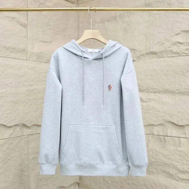 Moncler Hooded Sweatshirt Embroidered Logo