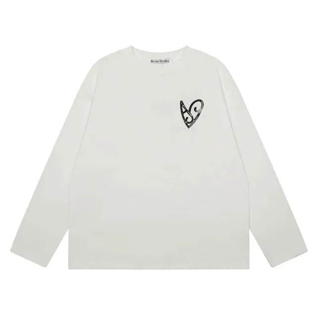 Acne Studios Long-Sleeve Tee Heart Logo