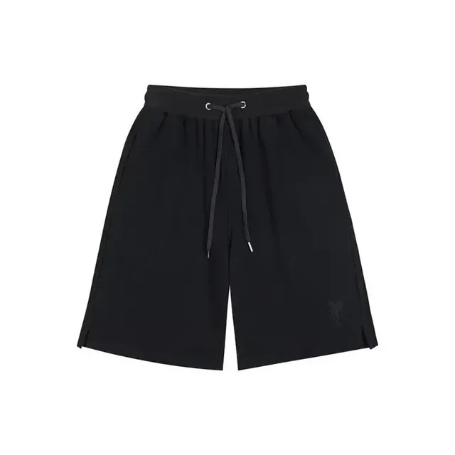 AMI Paris Track Shorts Palm Tree Logo