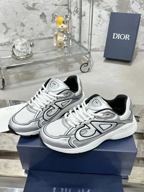 Dior B22 Silver Logo