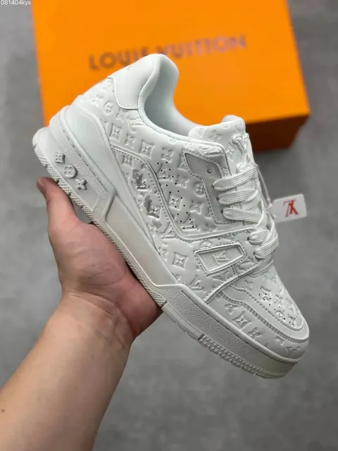 Louis Vuitton LV Trainer Monogram Embossed