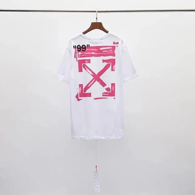 Off-White Arrow Graphic Tee 99 Pink