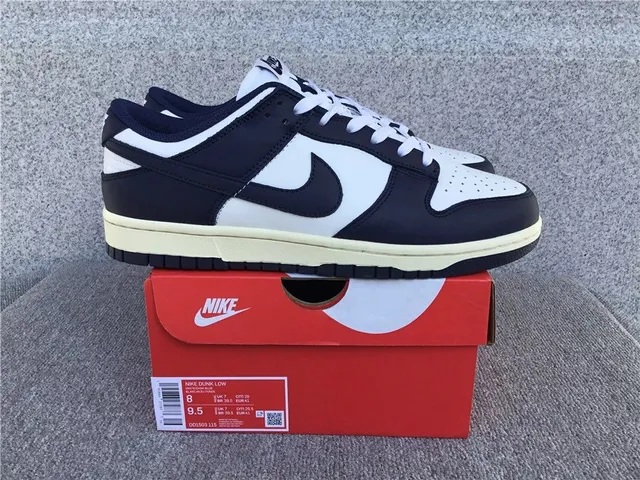 Nike Dunk Low Navy White
