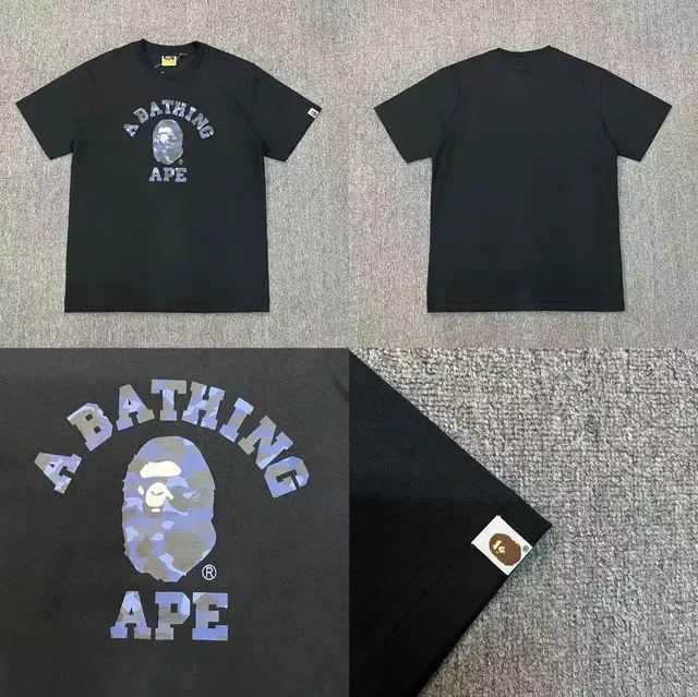 BAPE T-Shirt Camouflage Ape Head