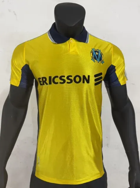 Adidas Olympique de Marseille Home Jersey Ericsson Sponsor