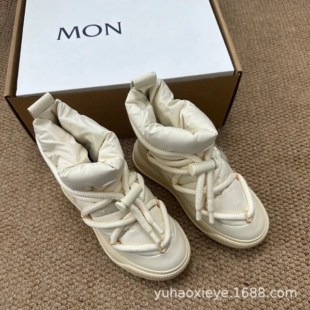 Moncler Genius Puffer Sneaker Off-White