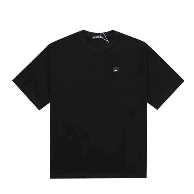 Acne Studios Face Logo T-Shirt Black