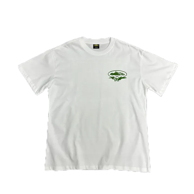 Corteiz T-Shirt Green Logo