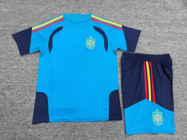 Adidas Spain Home Kit 2024 Youth
