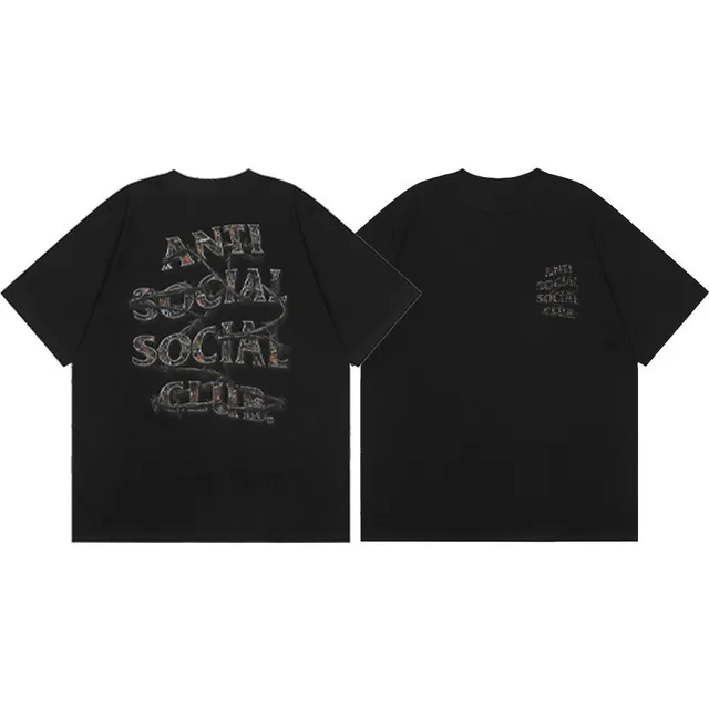 Anti Social Social Club Graphic Tee ASSC Logo Print