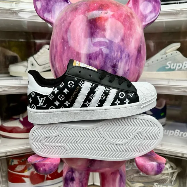Adidas × Louis Vuitton Superstar LV Monogram