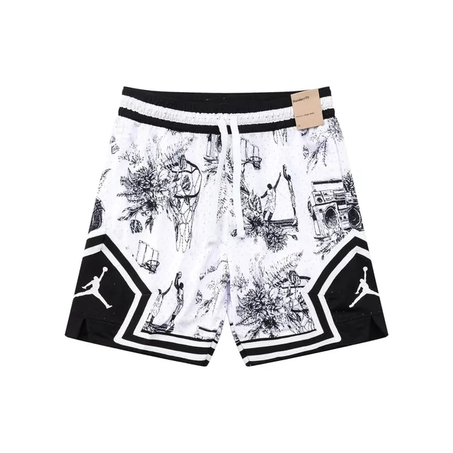 Jordan Basketball Shorts Toile Print