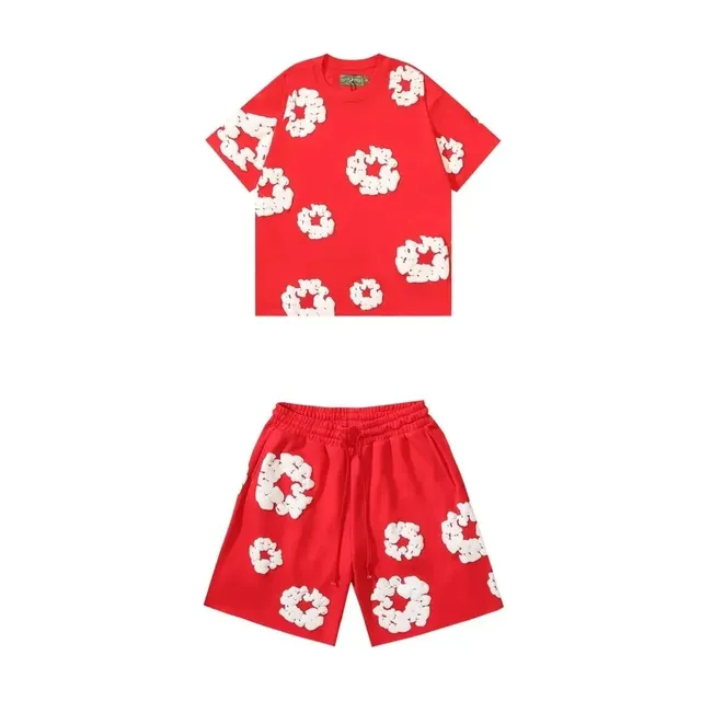 Balenciaga Flower Print Set
