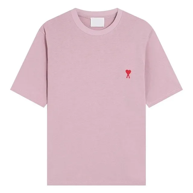 Amiri Cotton Tee Heart Logo