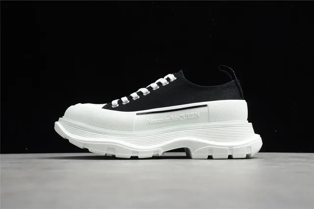 Alexander McQueen Oversized Sneaker Black and White