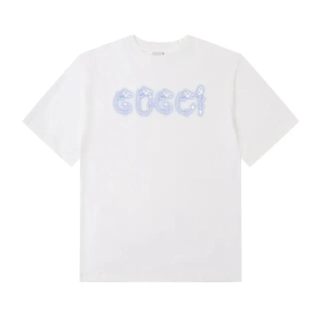 Gucci Dragon Logo T-Shirt Iridescent Dragon GG