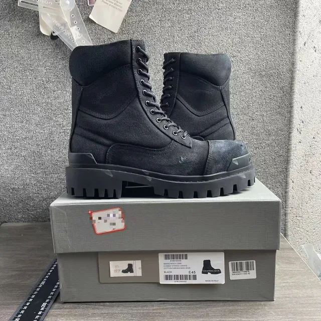 Rick Owens Combat Strike Canvas Canvas