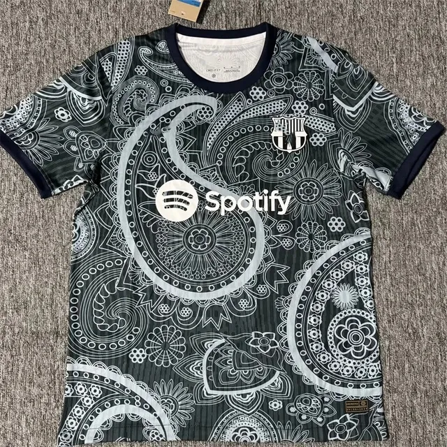 FC Barcelona Third Kit Paisley Print