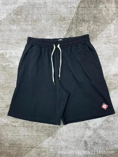 DC Shoes Logo Shorts Black with Red Logo