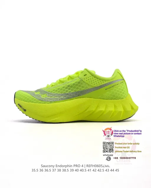 Saucony Endorphin PRO 4 Neon Yellow