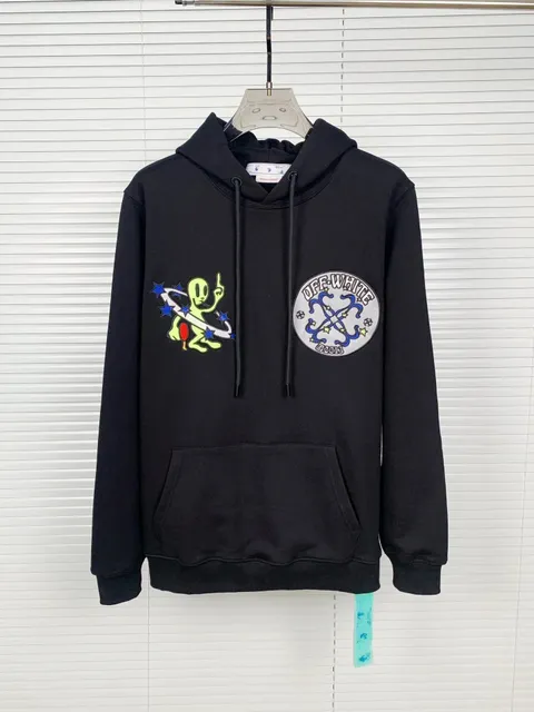 Off-White Hoodie Alien Patch