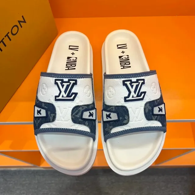 Louis Vuitton × NBA Slide Sandal