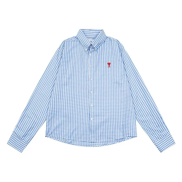 Amiri Button-Up Shirt Gingham Check