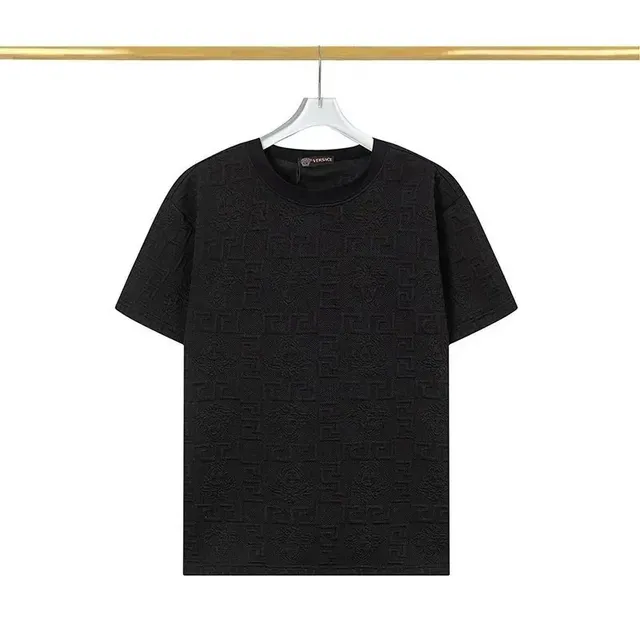 Versace T-Shirt GG Logo Jacquard