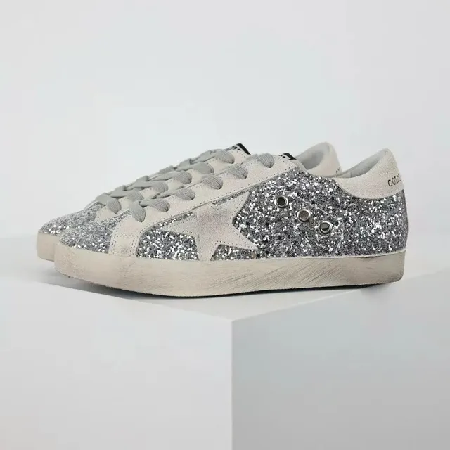 Golden Goose Superstar Glitter Star